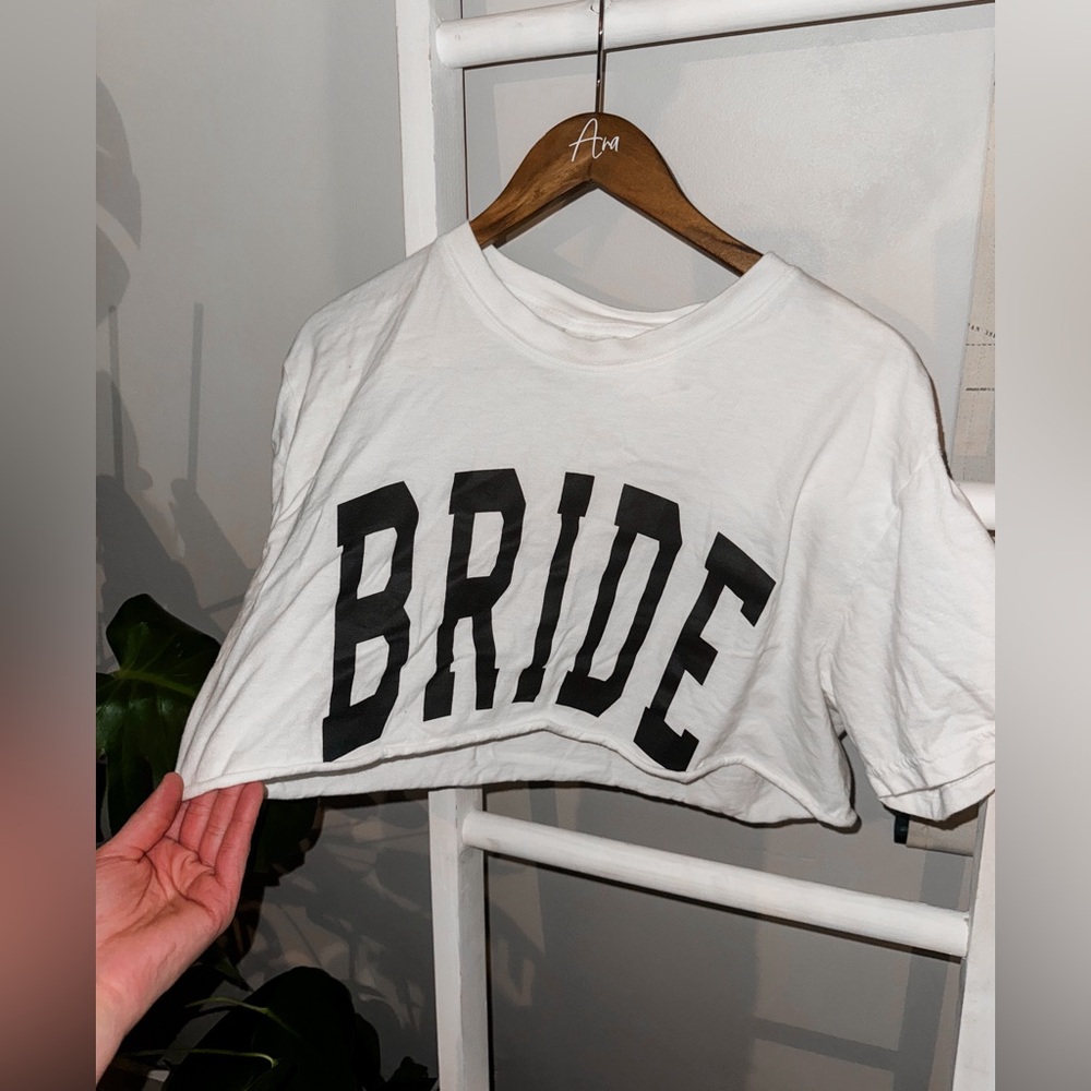 ✨BRIDES✨ Bride Crop Top